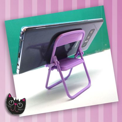 Mini silla kawaii porta celular - Imagen 2