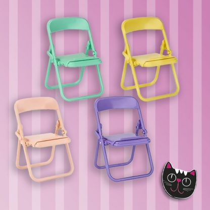 Mini silla kawaii porta celular