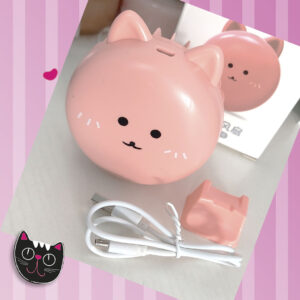 Ventilador Mishi con espejo y luz