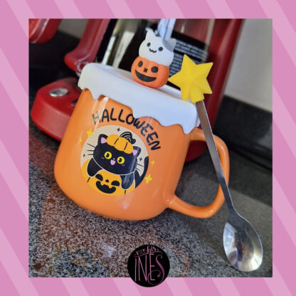 Taza Halloween Mishi